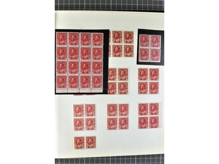 1868/30 (ca.), postfrische ungebrauchte und gestempelte reichhaltige Partie mit viel besserem Material, u.a. viele postfrisch