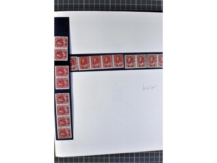 1868/30 (ca.), postfrische ungebrauchte und gestempelte reichhaltige Partie mit viel besserem Material, u.a. viele postfrisch