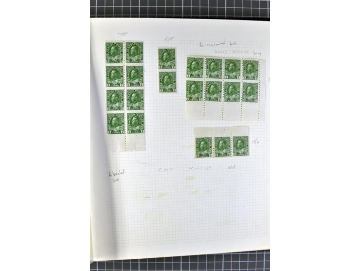 1868/30 (ca.), postfrische ungebrauchte und gestempelte reichhaltige Partie mit viel besserem Material, u.a. viele postfrisch