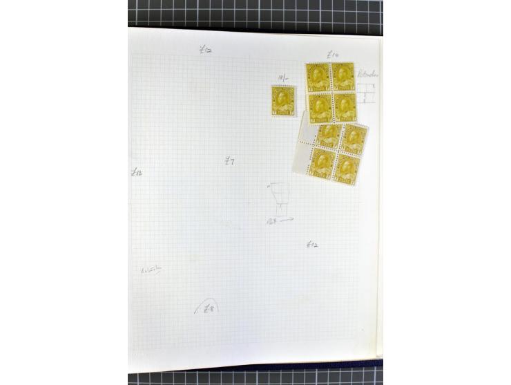1868/30 (ca.), postfrische ungebrauchte und gestempelte reichhaltige Partie mit viel besserem Material, u.a. viele postfrisch