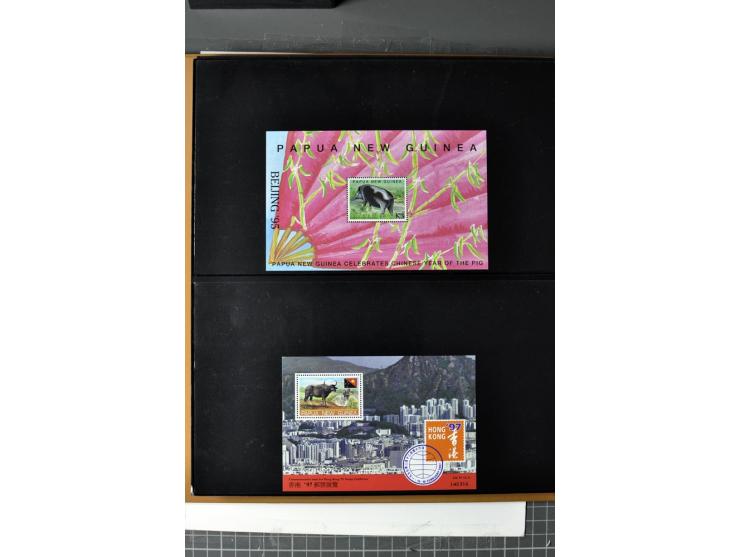  1937/2011, postfrische, anfangs etwas ungebrauchte Sammlung mit u.a. Mi.-Nr. 714-24 etc.