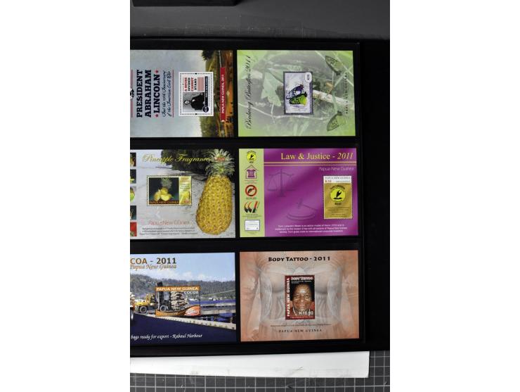  1937/2011, postfrische, anfangs etwas ungebrauchte Sammlung mit u.a. Mi.-Nr. 714-24 etc.