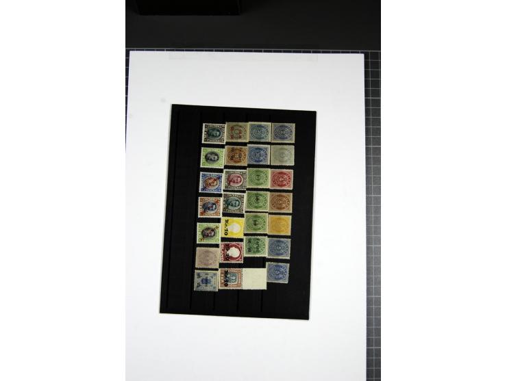 1873/1952, ungebrauchte, meist postfrische saubere Sammlung, bis auf ganz wenige Werte kpl. mit u.a. Mi.-Nr. 1-5, 18BI und II
