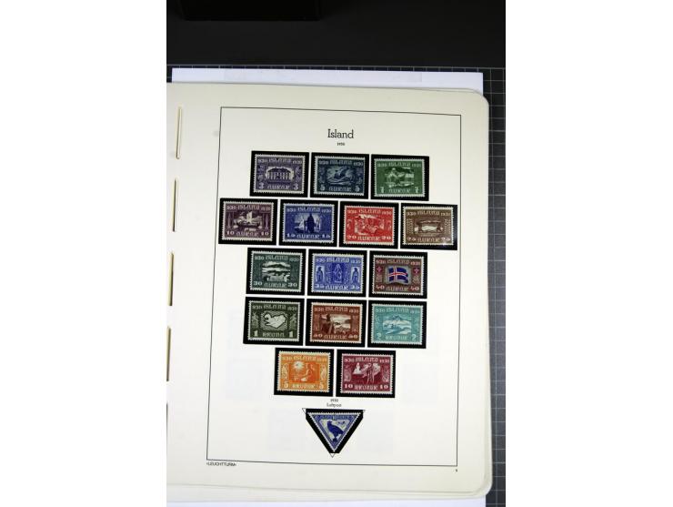 1873/1952, ungebrauchte, meist postfrische saubere Sammlung, bis auf ganz wenige Werte kpl. mit u.a. Mi.-Nr. 1-5, 18BI und II