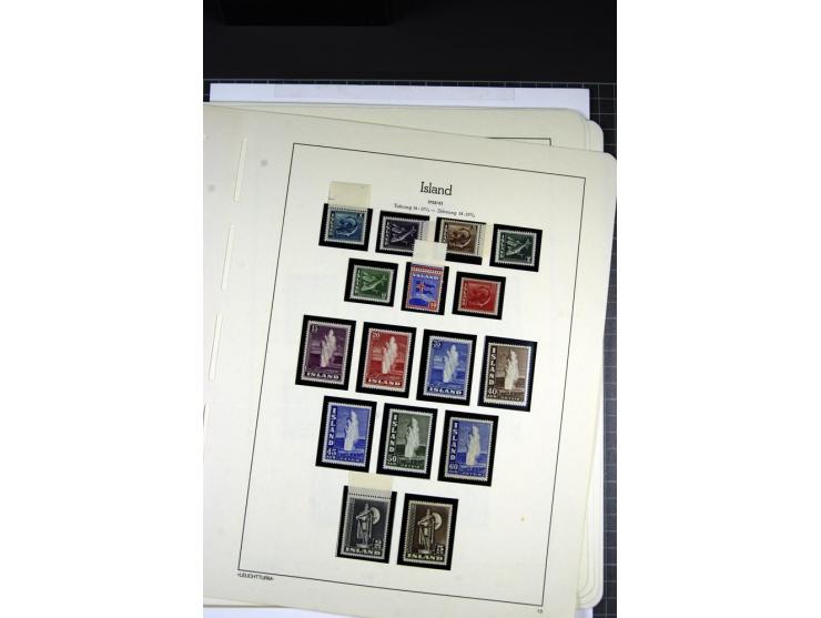 1873/1952, ungebrauchte, meist postfrische saubere Sammlung, bis auf ganz wenige Werte kpl. mit u.a. Mi.-Nr. 1-5, 18BI und II