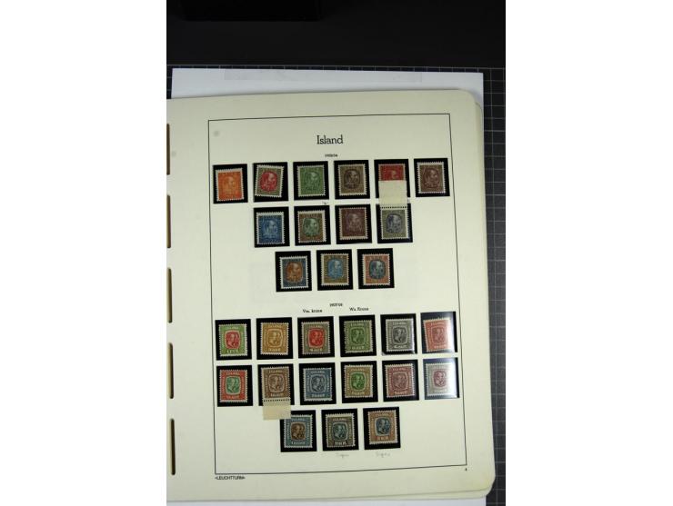 1873/1952, ungebrauchte, meist postfrische saubere Sammlung, bis auf ganz wenige Werte kpl. mit u.a. Mi.-Nr. 1-5, 18BI und II