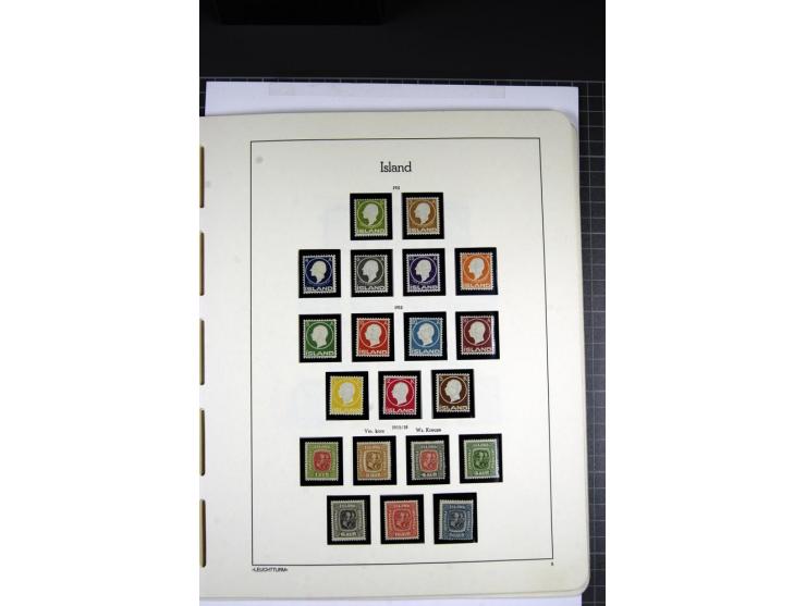 1873/1952, ungebrauchte, meist postfrische saubere Sammlung, bis auf ganz wenige Werte kpl. mit u.a. Mi.-Nr. 1-5, 18BI und II