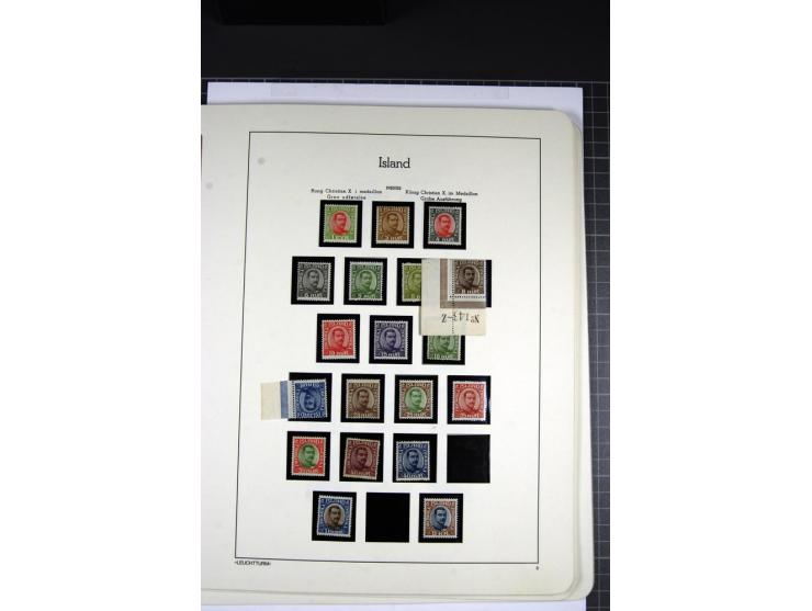 1873/1952, ungebrauchte, meist postfrische saubere Sammlung, bis auf ganz wenige Werte kpl. mit u.a. Mi.-Nr. 1-5, 18BI und II