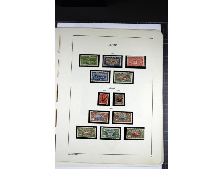 1873/1952, ungebrauchte, meist postfrische saubere Sammlung, bis auf ganz wenige Werte kpl. mit u.a. Mi.-Nr. 1-5, 18BI und II