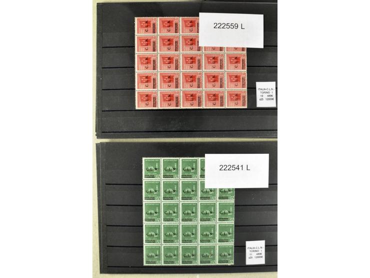 1860/1980 (ca.), postfrische, ungebrauchte und gestempelte Partie mit vielen Abarten, Probedrucken, Briefen mit besseren Stem