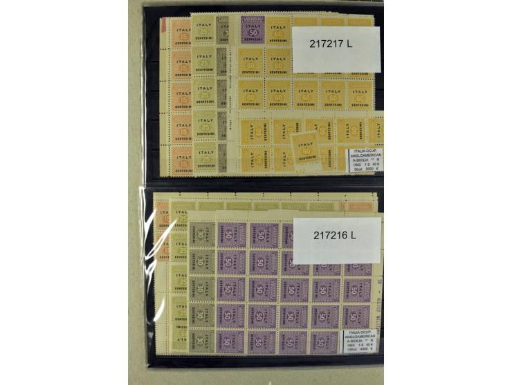 1860/1980 (ca.), postfrische, ungebrauchte und gestempelte Partie mit vielen Abarten, Probedrucken, Briefen mit besseren Stem