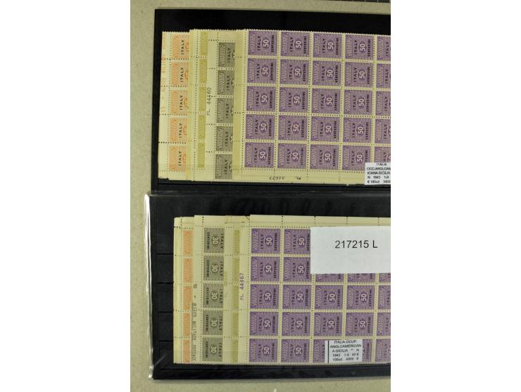 1860/1980 (ca.), postfrische, ungebrauchte und gestempelte Partie mit vielen Abarten, Probedrucken, Briefen mit besseren Stem