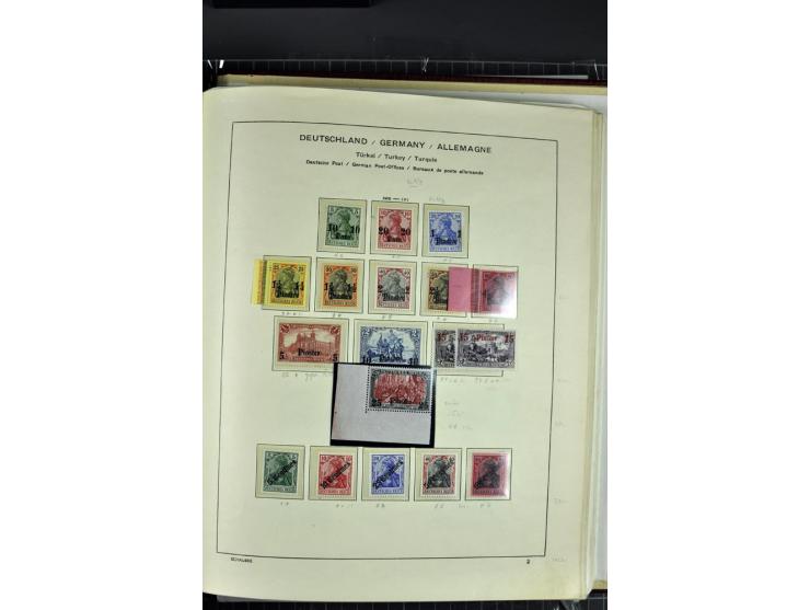 1918/40, enorm umfangreiche und detaillierte Spezialsammlung in neun Bänden, dabei über 200 Marken mit SPECIMEN-Aufdrucken, ü
