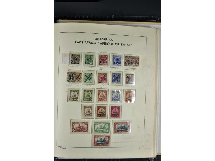 1918/40, enorm umfangreiche und detaillierte Spezialsammlung in neun Bänden, dabei über 200 Marken mit SPECIMEN-Aufdrucken, ü