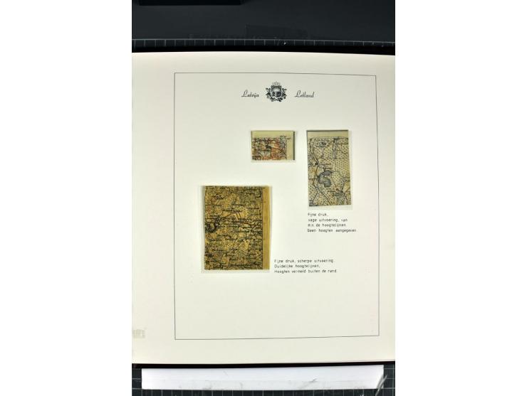 1918/40, enorm umfangreiche und detaillierte Spezialsammlung in neun Bänden, dabei über 200 Marken mit SPECIMEN-Aufdrucken, ü