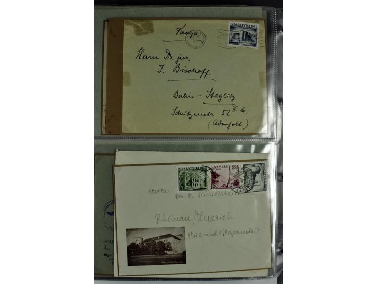 1918/41, postrische, ungebrauchte und gestempelte Sammlung, dabei ungezähnte und teilgezähnte Marken, Zwischenstege, Kehrdruc