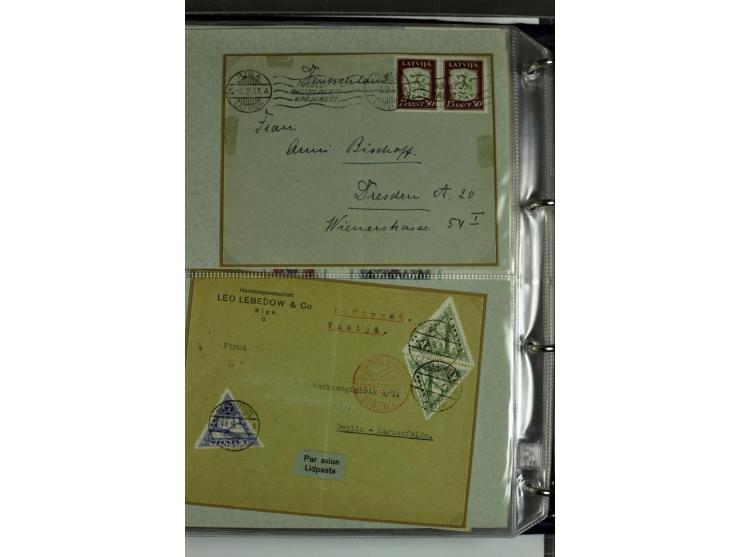 1918/41, postrische, ungebrauchte und gestempelte Sammlung, dabei ungezähnte und teilgezähnte Marken, Zwischenstege, Kehrdruc