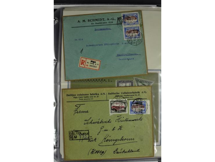 1918/41, postrische, ungebrauchte und gestempelte Sammlung, dabei ungezähnte und teilgezähnte Marken, Zwischenstege, Kehrdruc