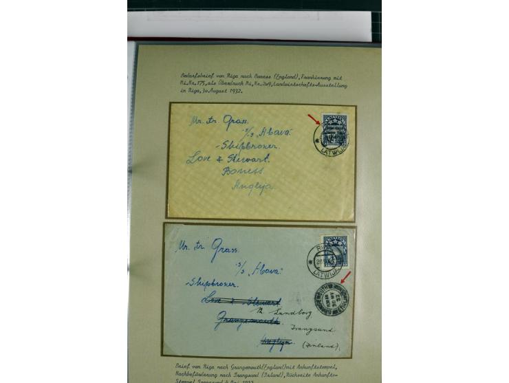 1918/41, postrische, ungebrauchte und gestempelte Sammlung, dabei ungezähnte und teilgezähnte Marken, Zwischenstege, Kehrdruc