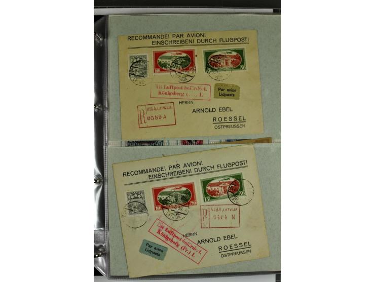 1918/41, postrische, ungebrauchte und gestempelte Sammlung, dabei ungezähnte und teilgezähnte Marken, Zwischenstege, Kehrdruc