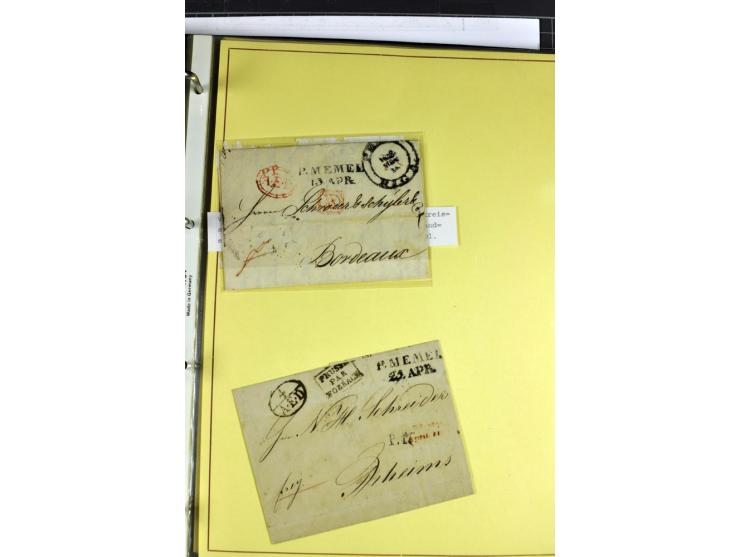 1617/1917, Die Postgeschichte Rigas, Sammlung von über 250 Briefen, Karten und Ganzsachen, dabei 3 Briefe aus dem 17. Jahrhun
