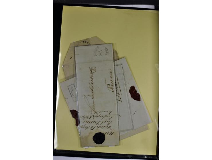 1617/1917, Die Postgeschichte Rigas, Sammlung von über 250 Briefen, Karten und Ganzsachen, dabei 3 Briefe aus dem 17. Jahrhun