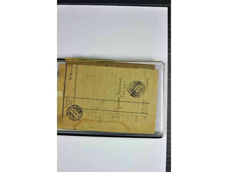 1920/31, 52 Briefe und Karten, dabei Reco, mit Stempeln von Antonopole bis Zehsis (Stempeltyp 2 nach Harry von Hofmann)