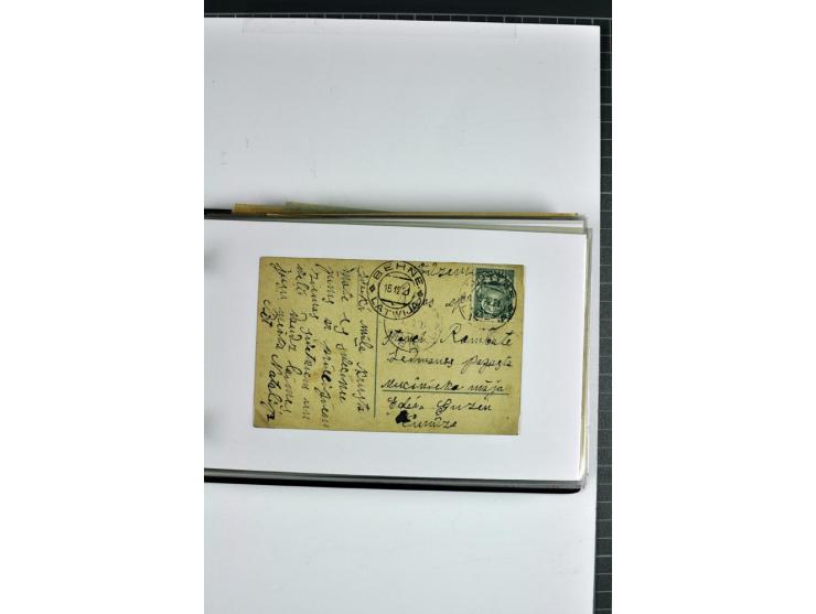 1920/31, 52 Briefe und Karten, dabei Reco, mit Stempeln von Antonopole bis Zehsis (Stempeltyp 2 nach Harry von Hofmann)