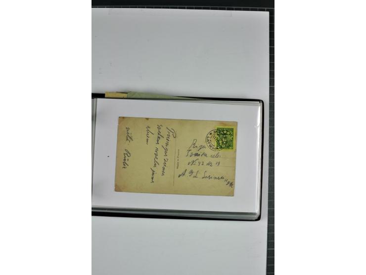 1920/31, 52 Briefe und Karten, dabei Reco, mit Stempeln von Antonopole bis Zehsis (Stempeltyp 2 nach Harry von Hofmann)