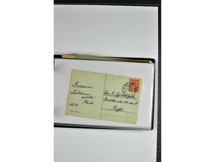 1920/31, 52 Briefe und Karten, dabei Reco, mit Stempeln von Antonopole bis Zehsis (Stempeltyp 2 nach Harry von Hofmann)