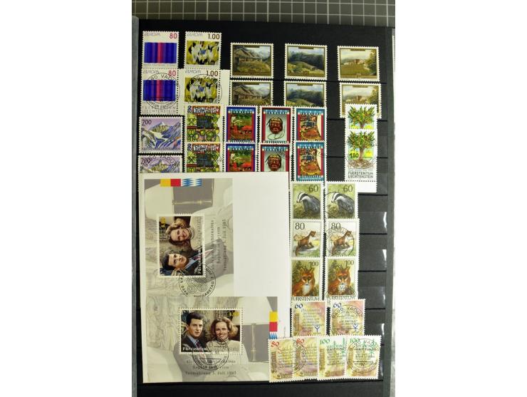 1912/2007, postfrische, ungebrauchte und gestempelte Sammlung, oft in beiden Erhaltungen gesammelt mit u.a. Mi.-Nr. 82-89 (2)