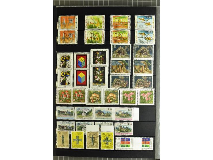 1912/2007, postfrische, ungebrauchte und gestempelte Sammlung, oft in beiden Erhaltungen gesammelt mit u.a. Mi.-Nr. 82-89 (2)
