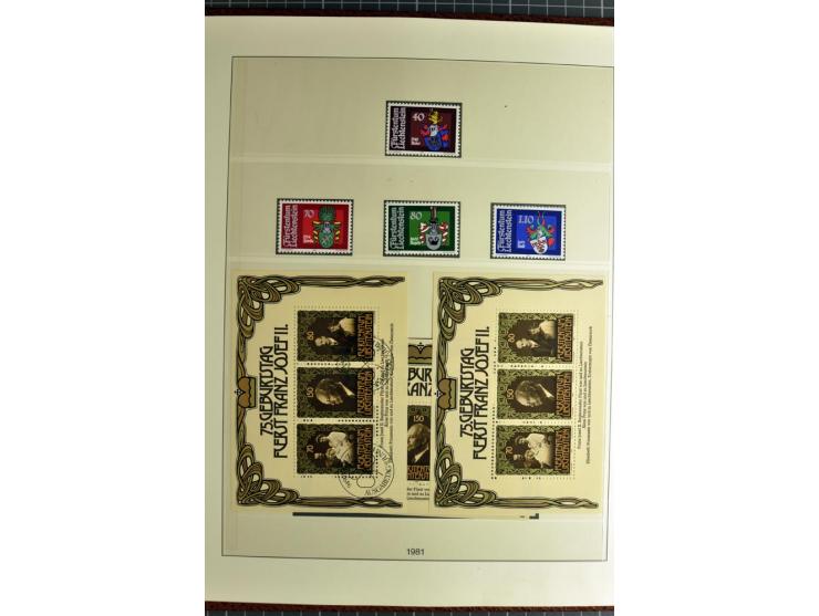 1912/2007, postfrische, ungebrauchte und gestempelte Sammlung, oft in beiden Erhaltungen gesammelt mit u.a. Mi.-Nr. 82-89 (2)