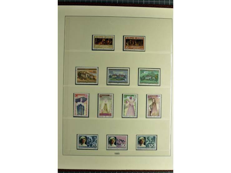1912/2007, postfrische, ungebrauchte und gestempelte Sammlung, oft in beiden Erhaltungen gesammelt mit u.a. Mi.-Nr. 82-89 (2)