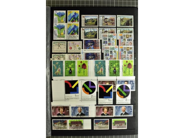 1912/2007, postfrische, ungebrauchte und gestempelte Sammlung, oft in beiden Erhaltungen gesammelt mit u.a. Mi.-Nr. 82-89 (2)