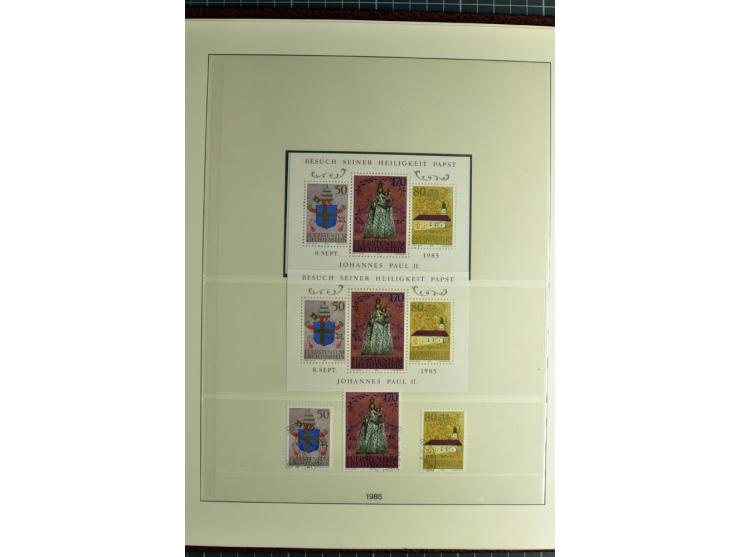 1912/2007, postfrische, ungebrauchte und gestempelte Sammlung, oft in beiden Erhaltungen gesammelt mit u.a. Mi.-Nr. 82-89 (2)