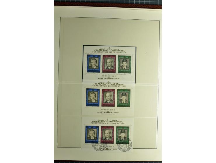 1912/2007, postfrische, ungebrauchte und gestempelte Sammlung, oft in beiden Erhaltungen gesammelt mit u.a. Mi.-Nr. 82-89 (2)