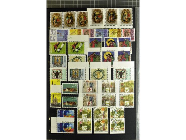 1912/2007, postfrische, ungebrauchte und gestempelte Sammlung, oft in beiden Erhaltungen gesammelt mit u.a. Mi.-Nr. 82-89 (2)