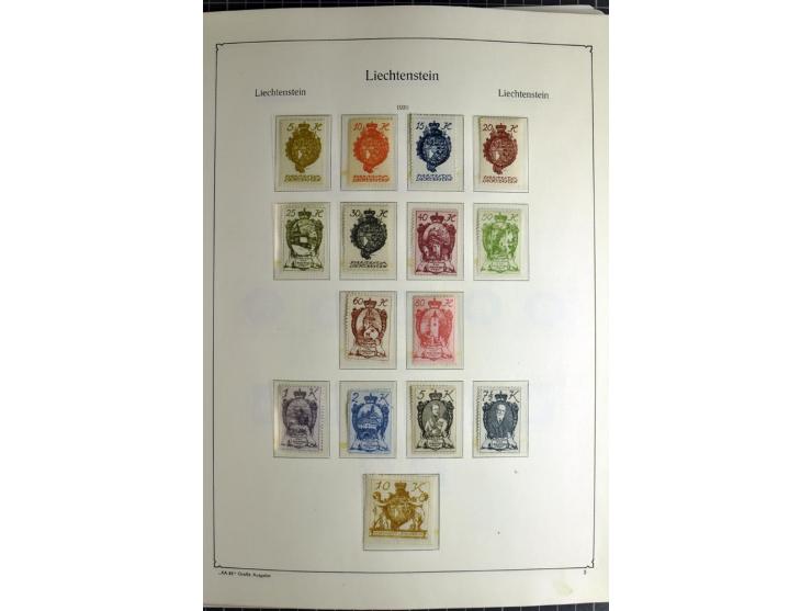 1912/2007, postfrische, ungebrauchte und gestempelte Sammlung, oft in beiden Erhaltungen gesammelt mit u.a. Mi.-Nr. 82-89 (2)