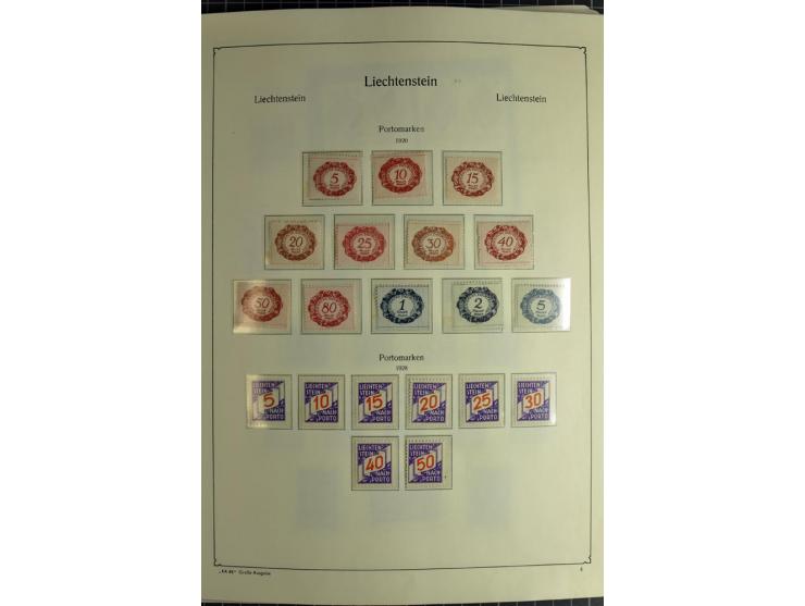 1912/2007, postfrische, ungebrauchte und gestempelte Sammlung, oft in beiden Erhaltungen gesammelt mit u.a. Mi.-Nr. 82-89 (2)