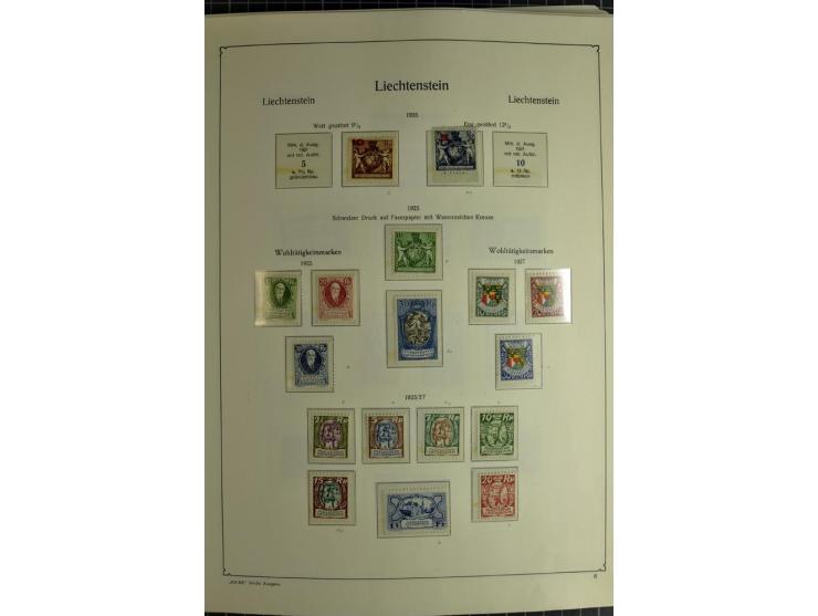 1912/2007, postfrische, ungebrauchte und gestempelte Sammlung, oft in beiden Erhaltungen gesammelt mit u.a. Mi.-Nr. 82-89 (2)