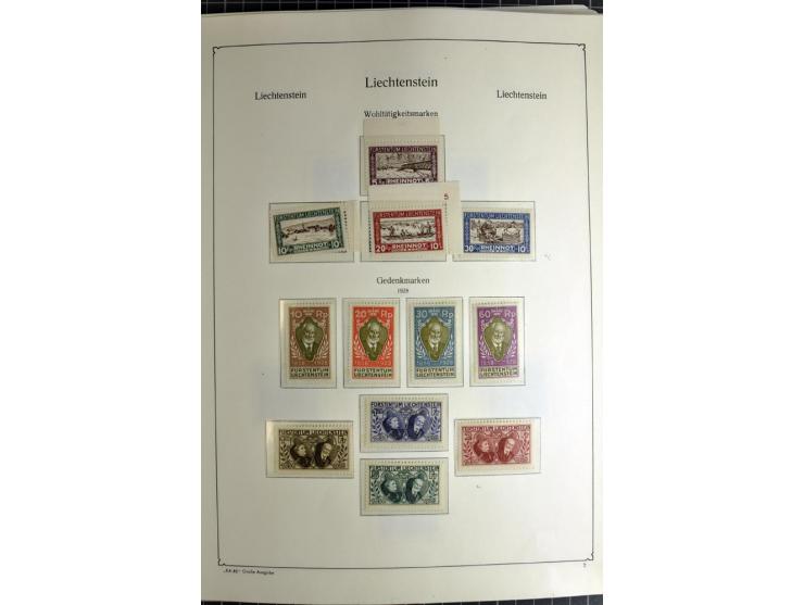 1912/2007, postfrische, ungebrauchte und gestempelte Sammlung, oft in beiden Erhaltungen gesammelt mit u.a. Mi.-Nr. 82-89 (2)