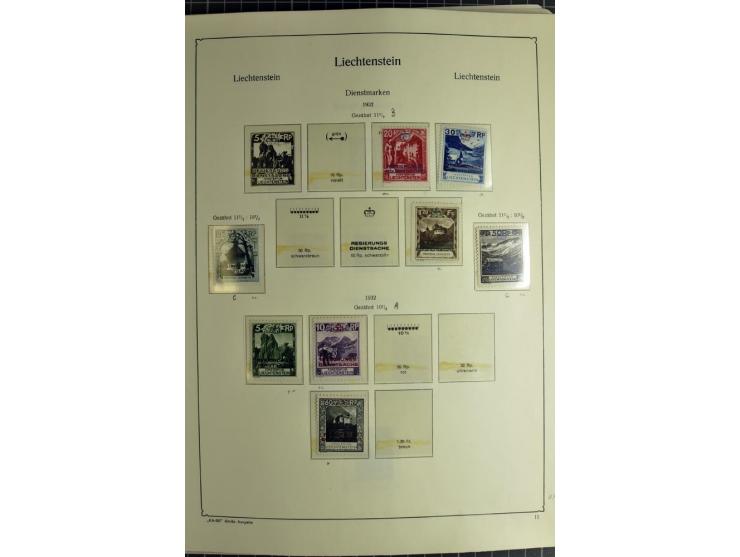 1912/2007, postfrische, ungebrauchte und gestempelte Sammlung, oft in beiden Erhaltungen gesammelt mit u.a. Mi.-Nr. 82-89 (2)