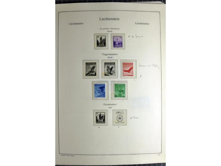 1912/2007, postfrische, ungebrauchte und gestempelte Sammlung, oft in beiden Erhaltungen gesammelt mit u.a. Mi.-Nr. 82-89 (2)