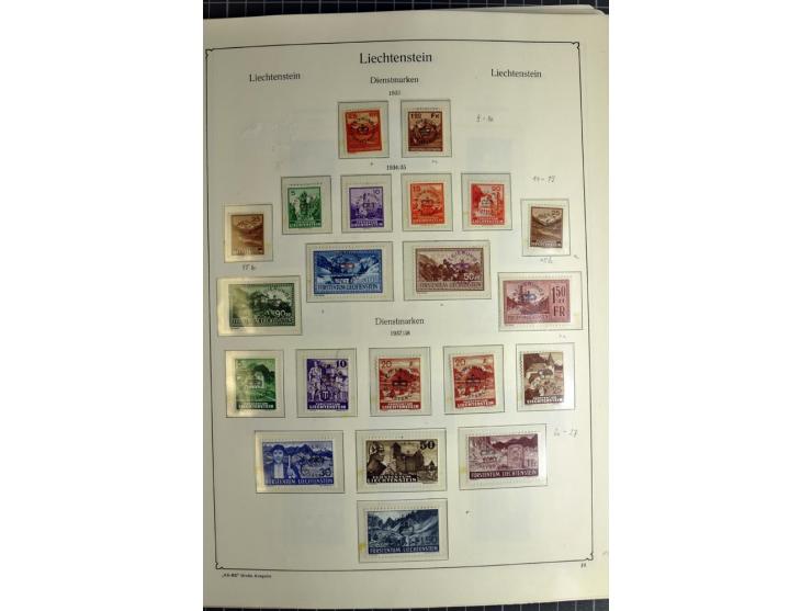 1912/2007, postfrische, ungebrauchte und gestempelte Sammlung, oft in beiden Erhaltungen gesammelt mit u.a. Mi.-Nr. 82-89 (2)