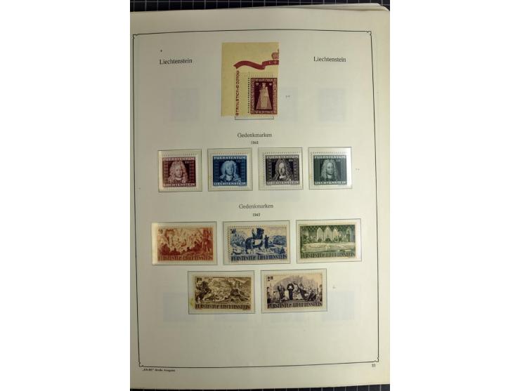1912/2007, postfrische, ungebrauchte und gestempelte Sammlung, oft in beiden Erhaltungen gesammelt mit u.a. Mi.-Nr. 82-89 (2)