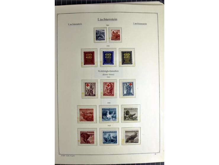 1912/2007, postfrische, ungebrauchte und gestempelte Sammlung, oft in beiden Erhaltungen gesammelt mit u.a. Mi.-Nr. 82-89 (2)