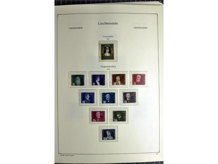 1912/2007, postfrische, ungebrauchte und gestempelte Sammlung, oft in beiden Erhaltungen gesammelt mit u.a. Mi.-Nr. 82-89 (2)