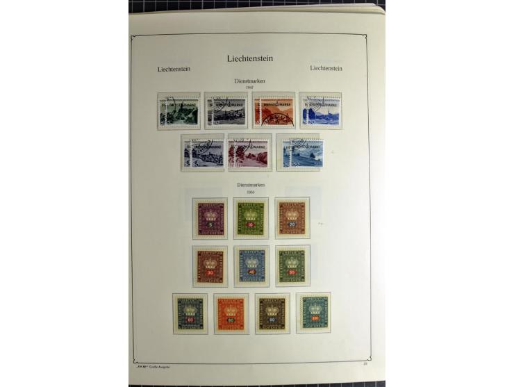 1912/2007, postfrische, ungebrauchte und gestempelte Sammlung, oft in beiden Erhaltungen gesammelt mit u.a. Mi.-Nr. 82-89 (2)