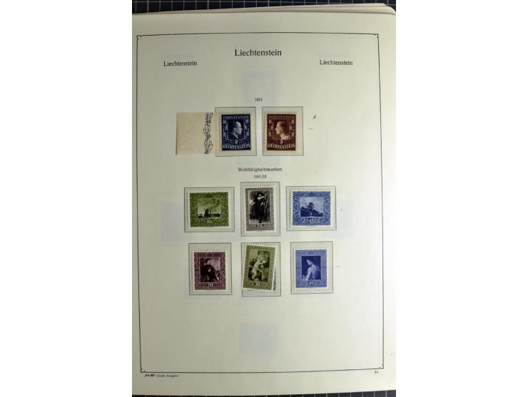 1912/2007, postfrische, ungebrauchte und gestempelte Sammlung, oft in beiden Erhaltungen gesammelt mit u.a. Mi.-Nr. 82-89 (2)